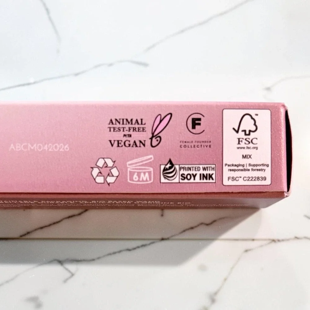 New ATHR Beauty The Comeback Mascara Demi-Matte Black Vegan Clean Lengthening